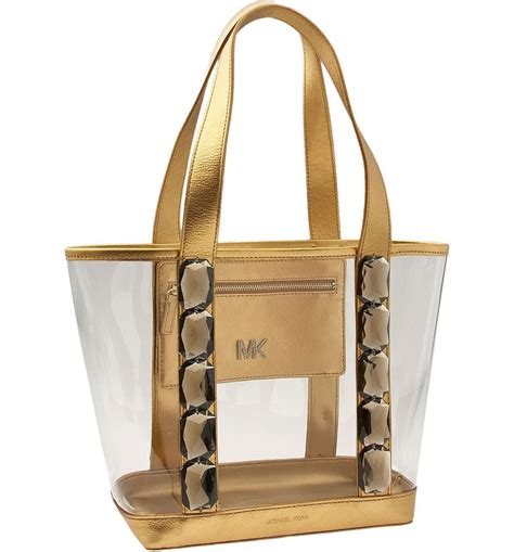 tote women's michael kors|Michael Kors clear tote bag.